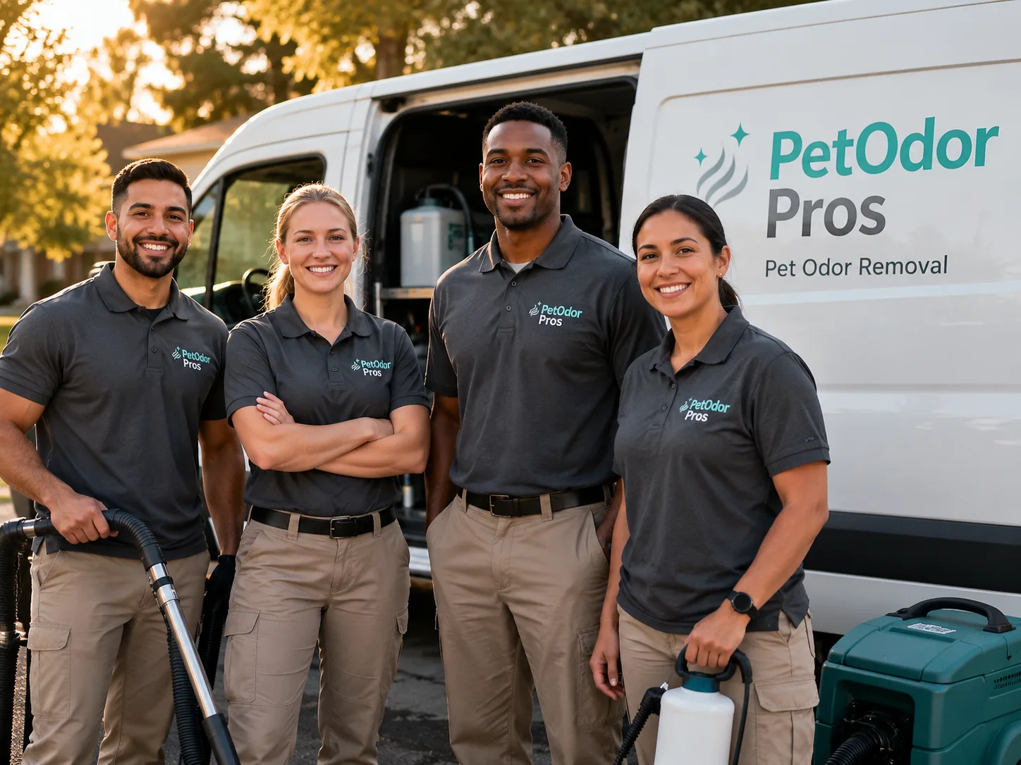 Pet Odor Removal team serving Farmington, CA